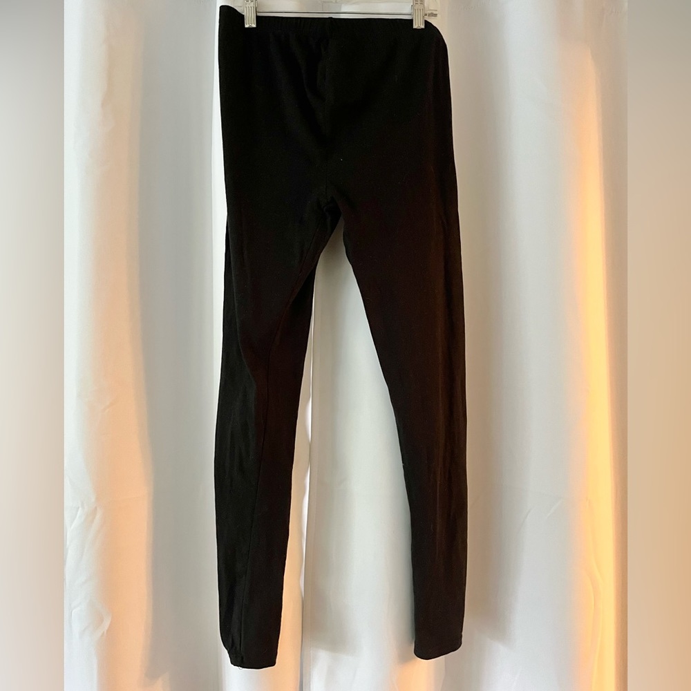 Boo Hoo Black Maternity Leggings XS